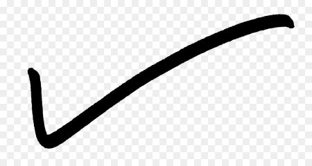 Галочка рукописная