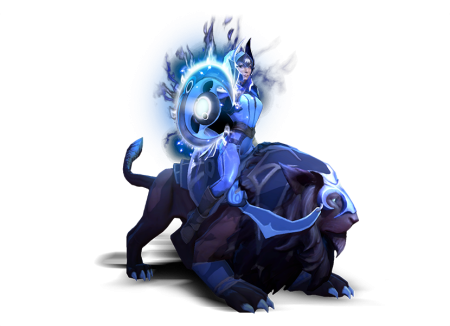 Luna герой дота 2