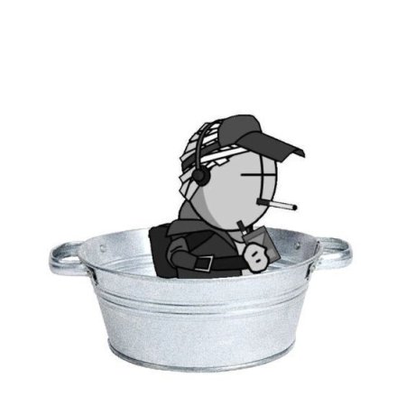Шлепа в тазике