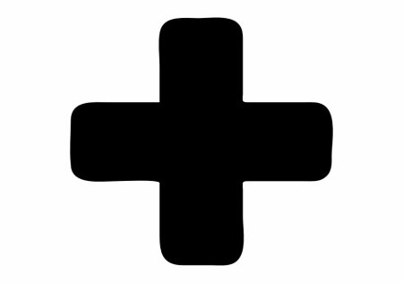 Знак плюс раскраска