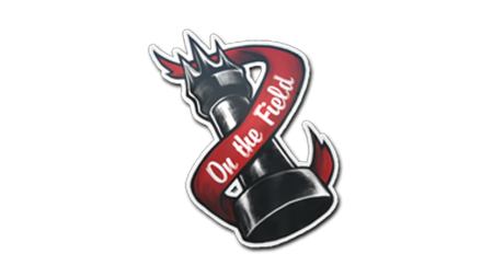 Наклейка King CS go