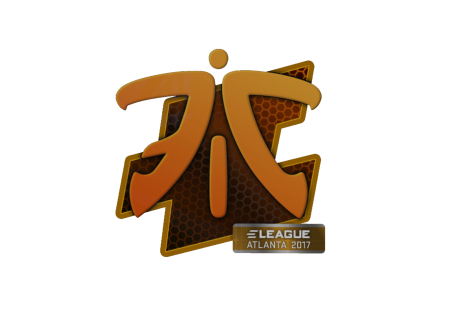 CS go наклейки Fnatic