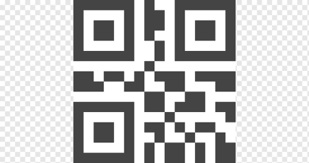 QR код белый