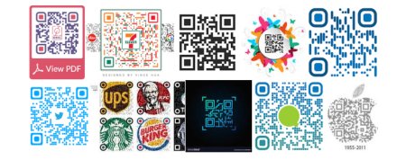 Дизайнерский QR код