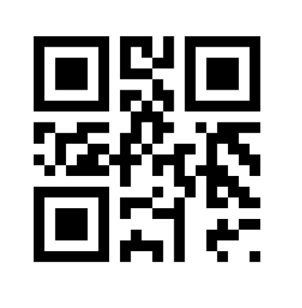 QR код на прозрачном фоне