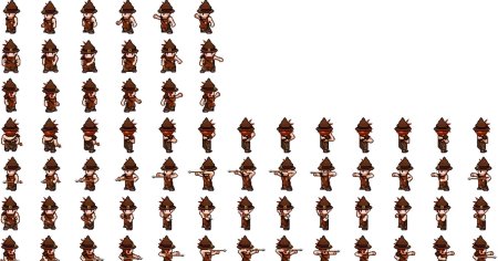 Sprite Sheet персонаж 2d