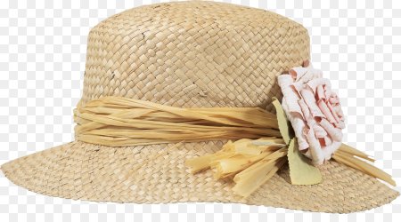 Шапка из соломы