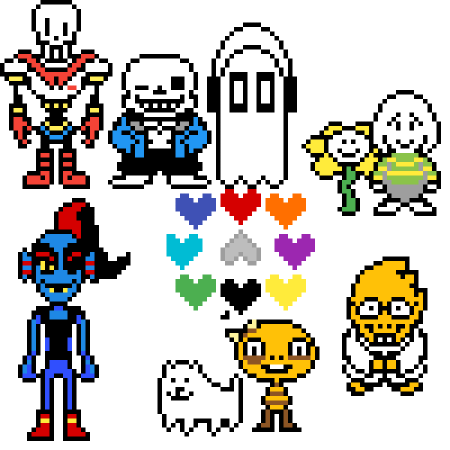Undertale спрайты