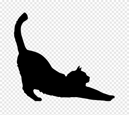Силуэт кошки