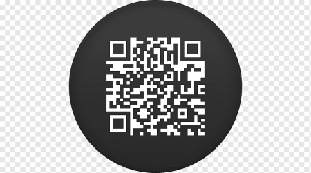 QR код белый