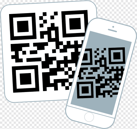 QR код на прозрачном фоне