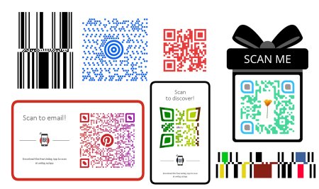 Необычный QR код
