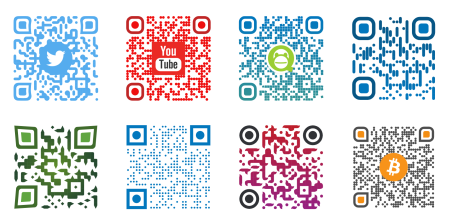 Цветной QR код