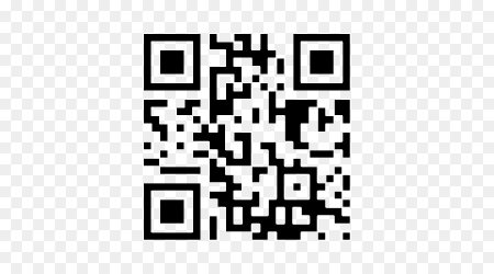 QR код белый
