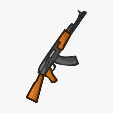 АК 47 мультяшный