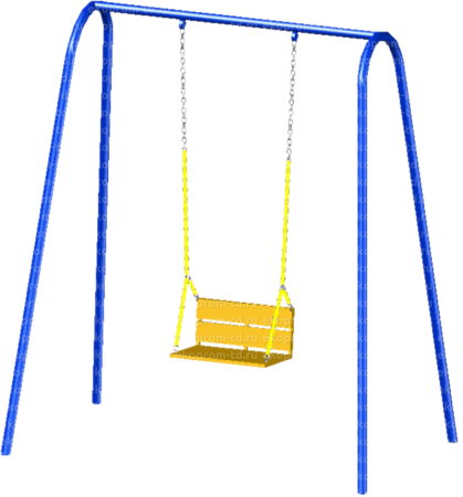 Качели без фона