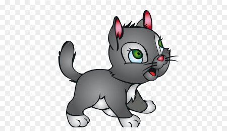 Котенок мультяшный