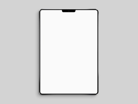 Мокап белый IPAD Pro 2020 White