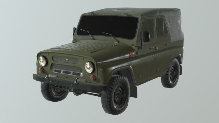УАЗ 469 Hunter 3d model