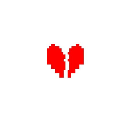 Undertale сердце пиксельное