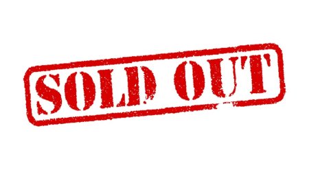 Табличка sold out