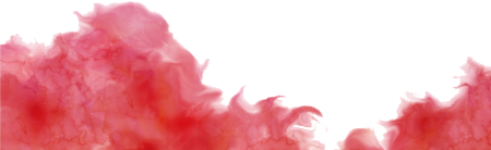 Красный дым на белом фоне