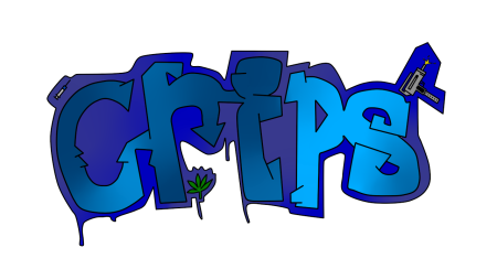 Crips банда логотип