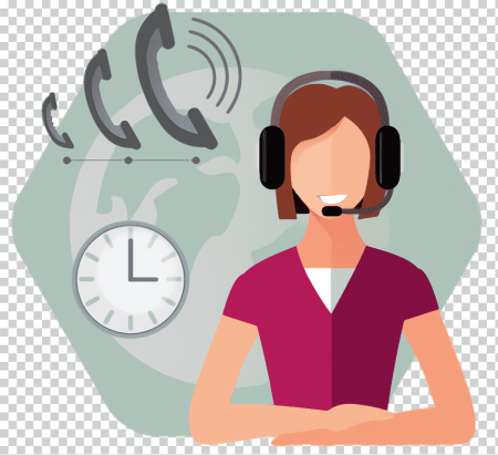 Call центр вектор