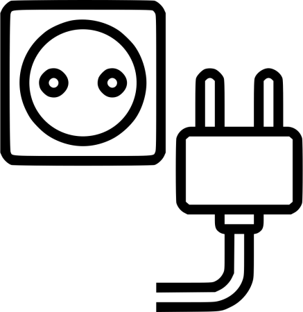 Пиктограмма розетка