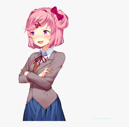 Нацуки Doki Doki PNG
