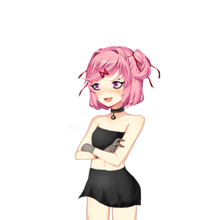 DDLC Нацуки спрайты