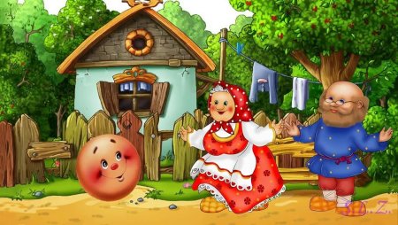Колобок из сказки