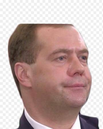 Лицо Медведева для фотошопа