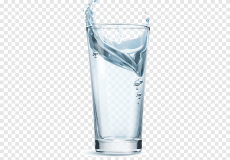 Смайлик стакан воды