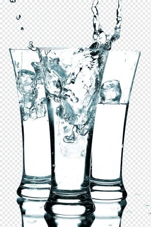 Стакан воды фон