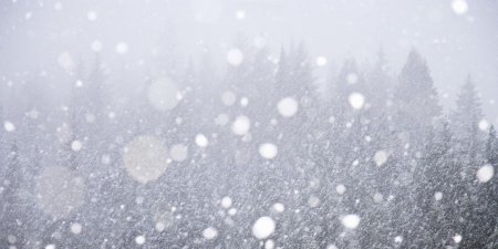 Снегопад фон