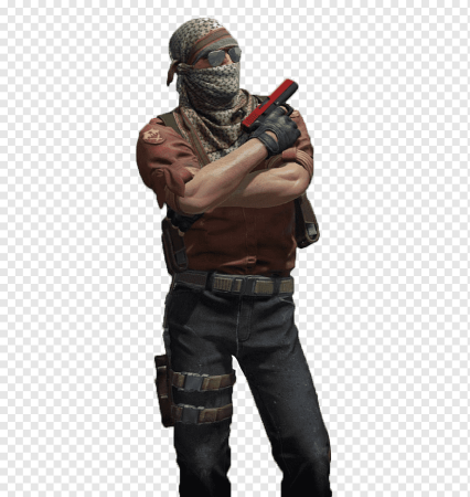 Модель террориста CS go PNG