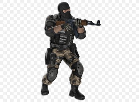 Модель террориста CS go PNG