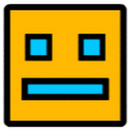 Куб из игры Geometry Dash