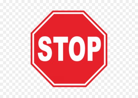 Дорожный знак stop