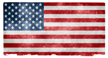 Флаг США гранж