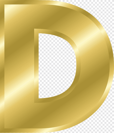 Красивая буква d