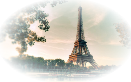 Париж на прозрачном фоне для фотошопа