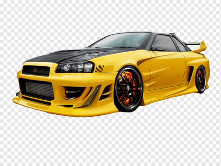 Nissan Skyline GTR r34 без фона