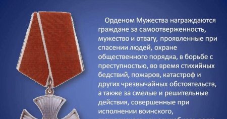 Ордин Мужества России