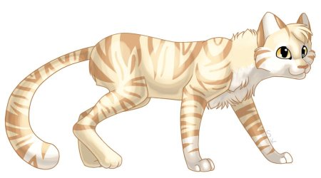 Персик коты Воители