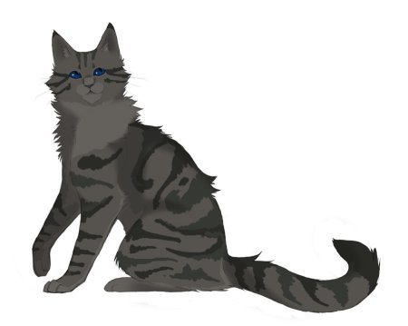 Коты Воители Пеплогривка