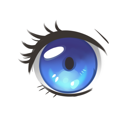 Глаза без фона