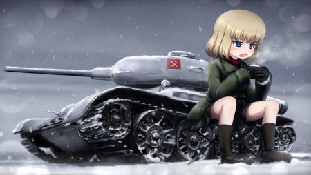 Аниме танкистки girls und Panzer