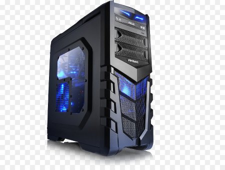 Системный блок игровой вид сбоку